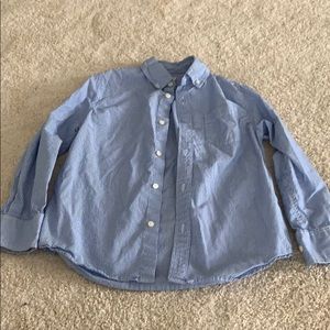 Boys Crewcuts striped button down size 8